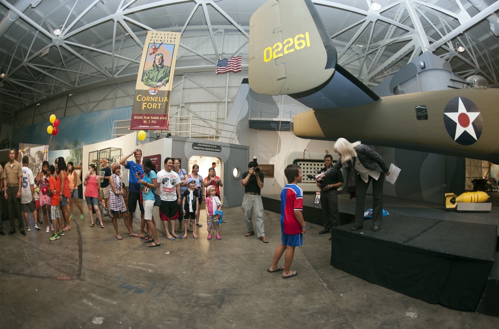 Pacific Aviation Museum celebrates Amelia Earhart's 118th birthday