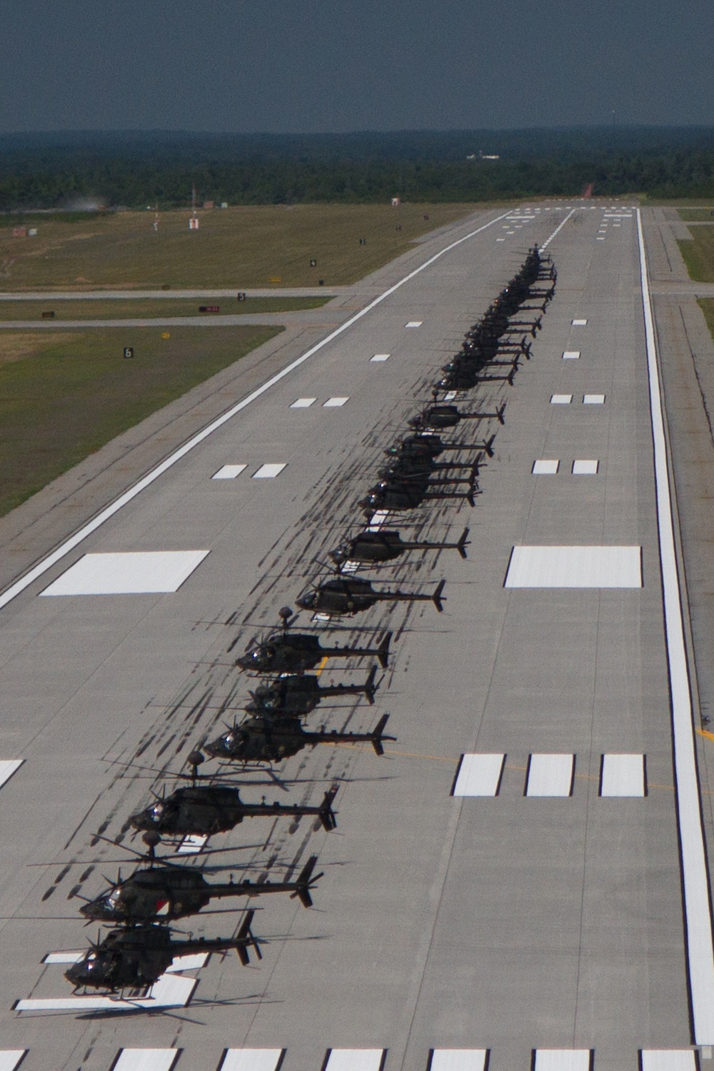 Kiowa Warriors fly over North Country