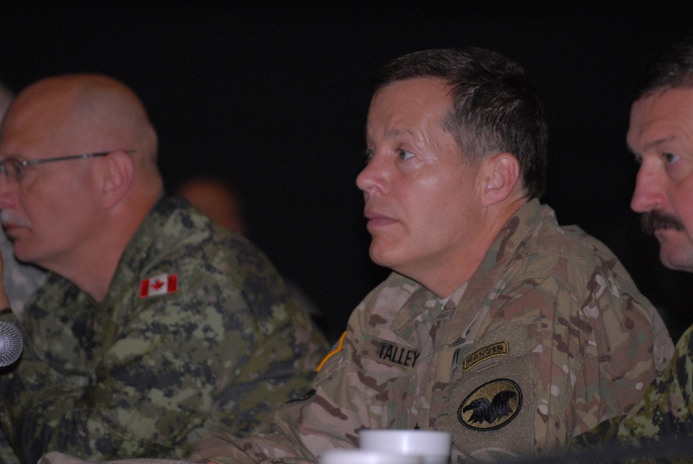 Canadian/US leaders visit Fort Hunter Liggett