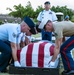 Unknown USS Oklahoma service members receive dignified transfer in Honolulu