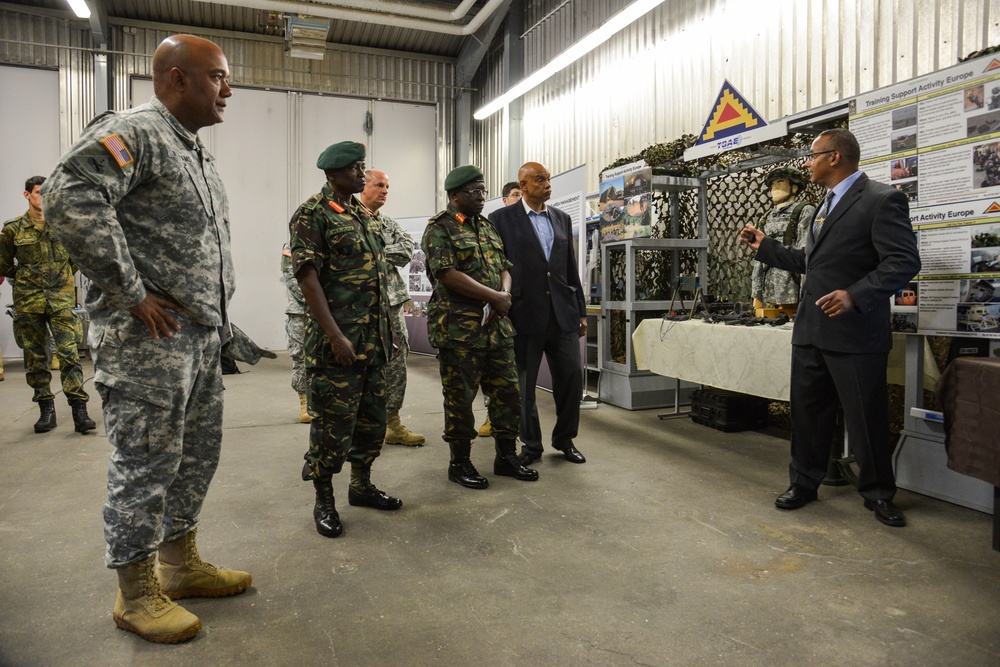 Maj. Gen. Salim Mustafa Kijuu visits Grafenwoehr