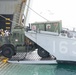 LCU 1631 offloads equipment on USS Bonhomme Richard