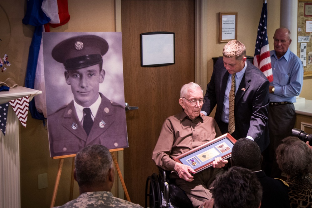 WWII Purple Heart Medals return home