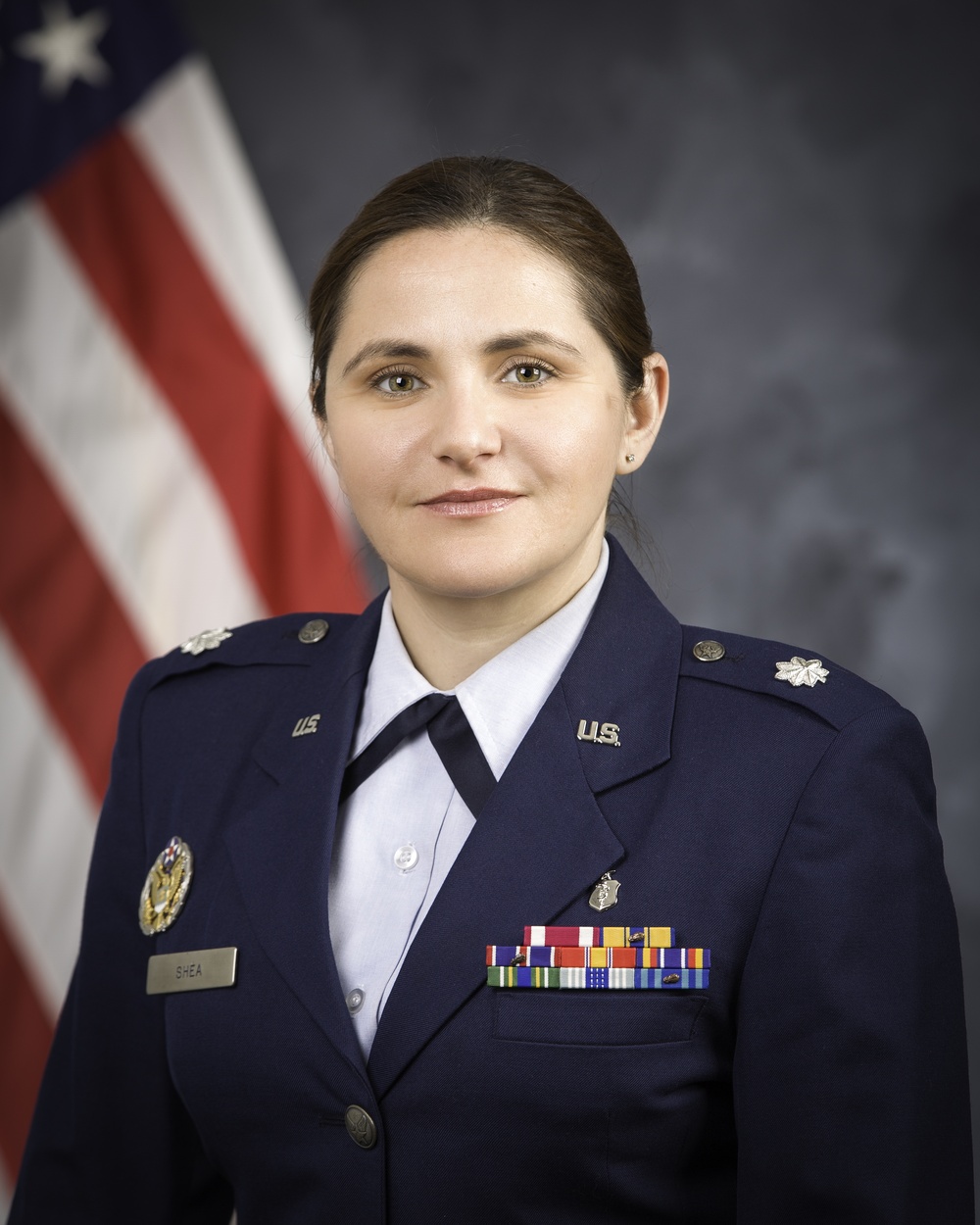 Official portrait, Lt. Col. Kyra Y. Shea, US Air Force