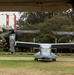 U.S. Marines fly over Nairobi in MV-22s