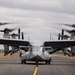U.S. Marines fly over Nairobi in MV-22s
