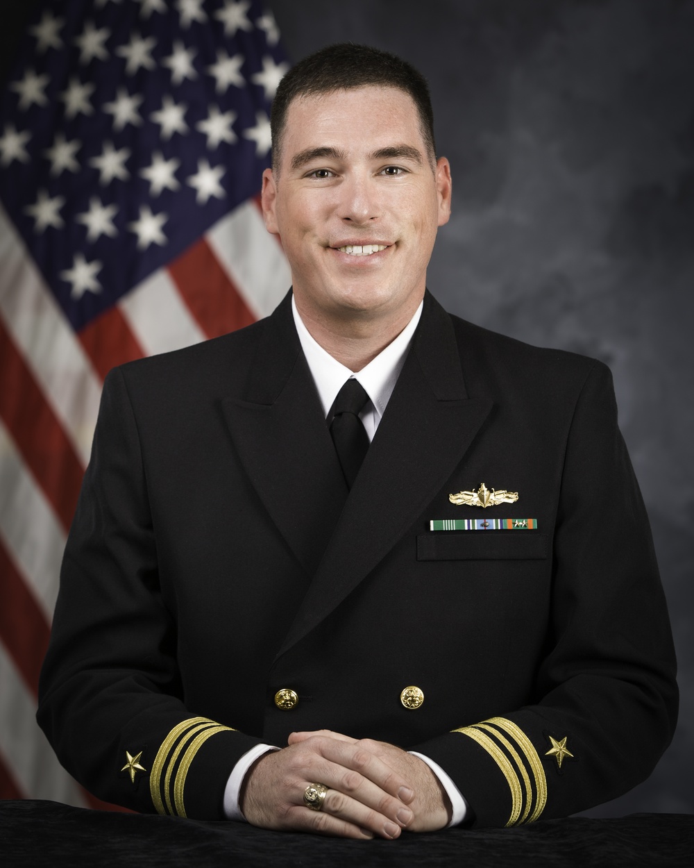 Official portrait, Lt. Cmdr. Ryan H. Jones, US Naval Reserve