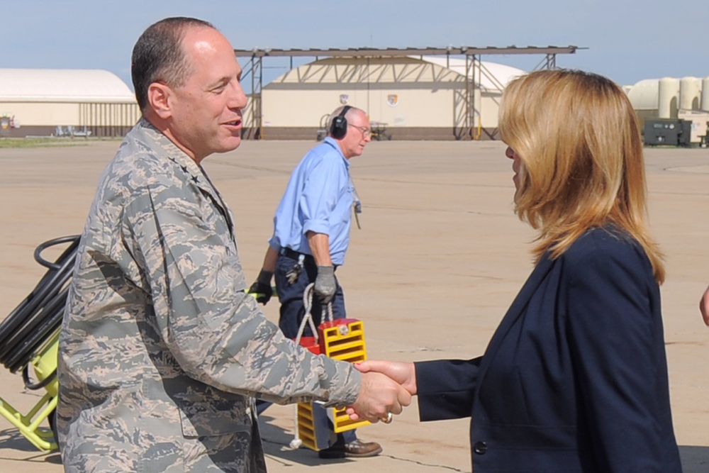 Secretary of the Air Force visit to Hill Air Force Base