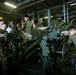 U.S. Marines practice fire-mission drills