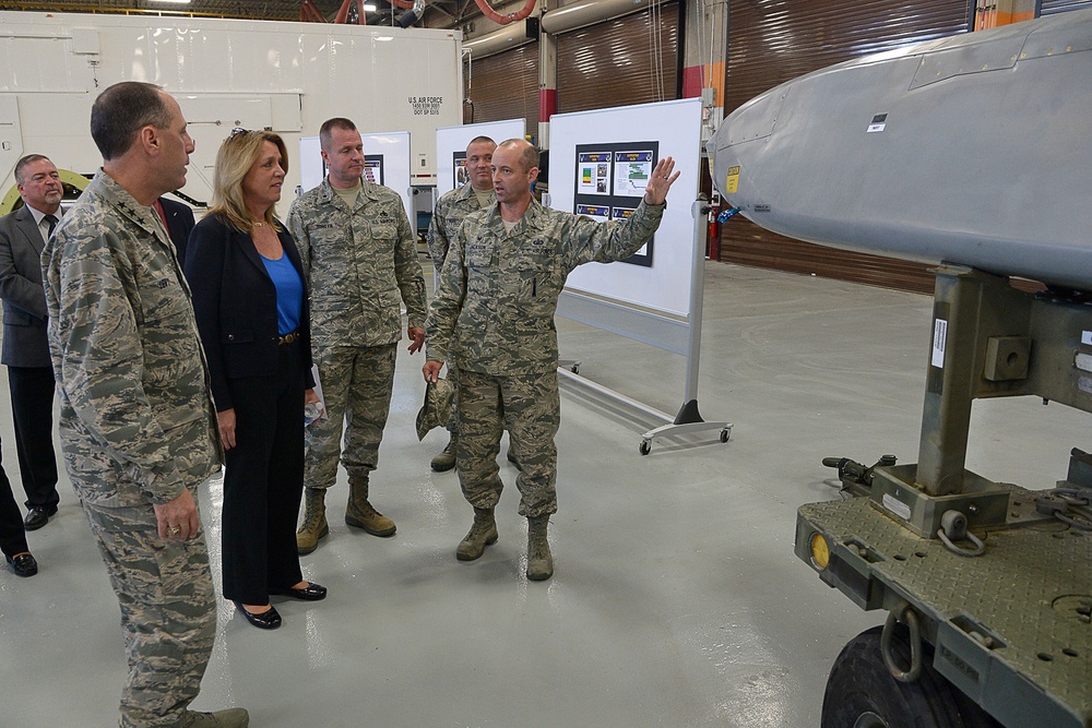 Secretary of the Air Force visit