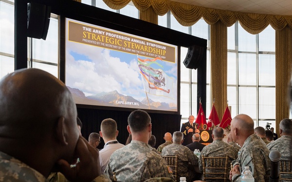 CJCS at Army Strategic Stewardship Symposium