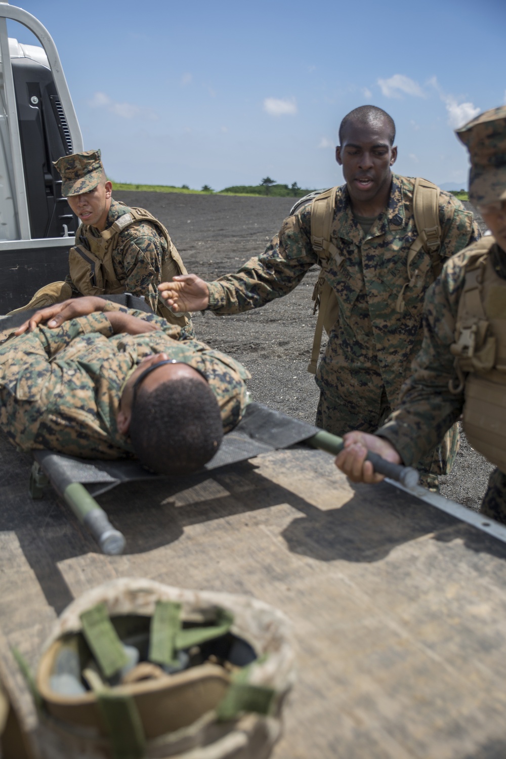 Corpsmen called to action during Exercise Dragon Fire 2015