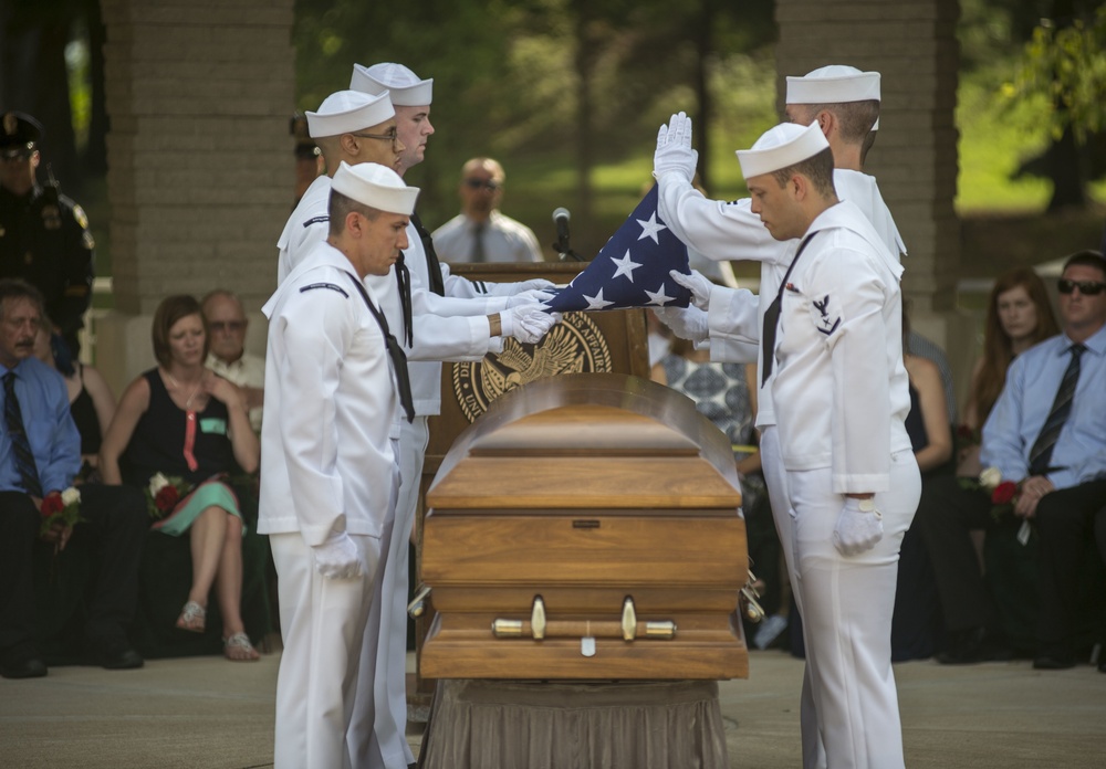 Logistics Specialist 2nd Class Randall Smith funeral