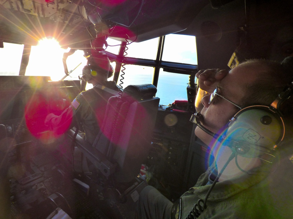 E-City C-130 SAR sortie for 2 missing Florida teens