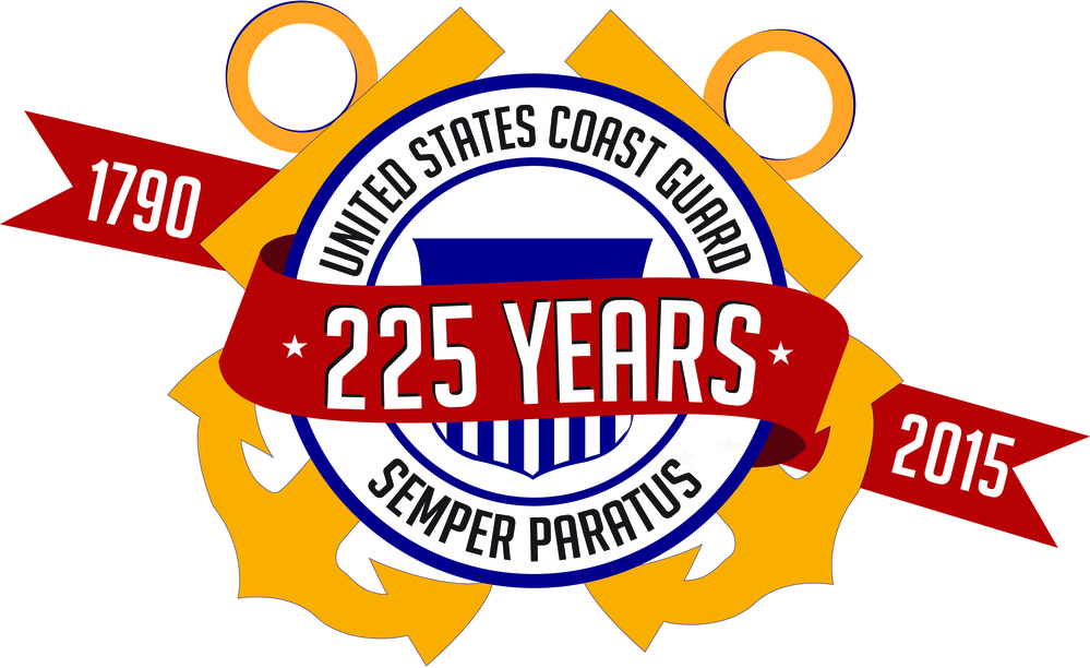 Coast Guard 225th Birthday Logo