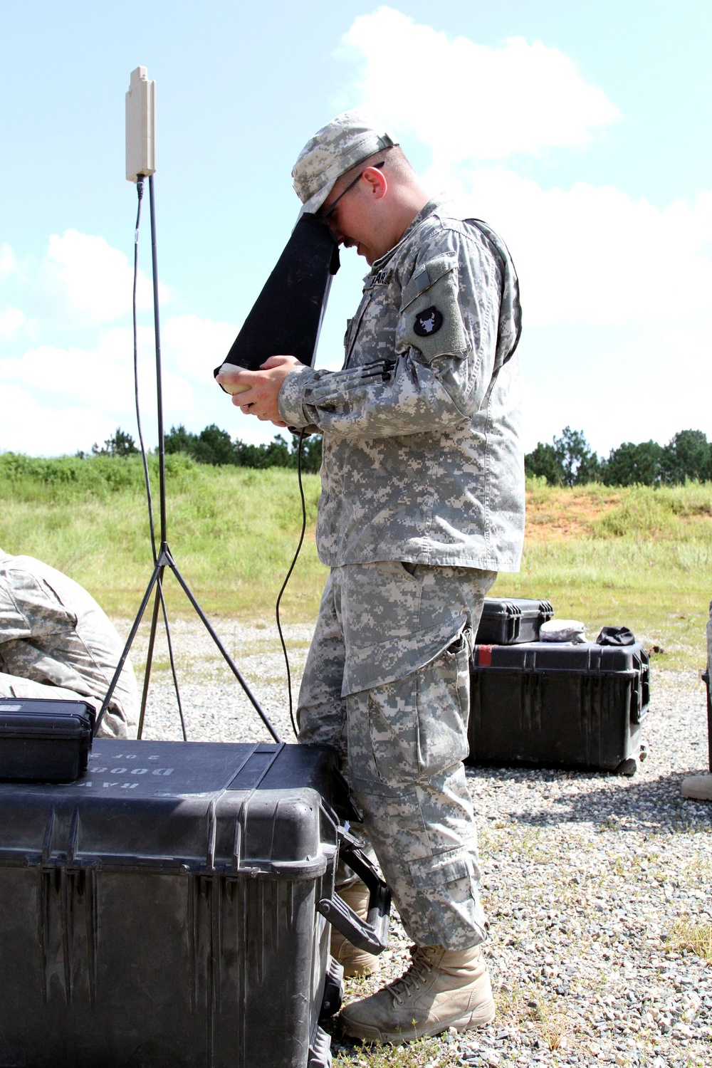 Raven training at Joint Readiness Training Center at Fort Polk, La.