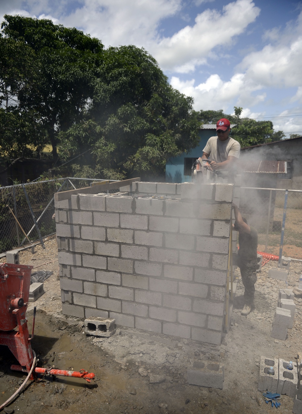 Pump House at Honduras Aguan well site