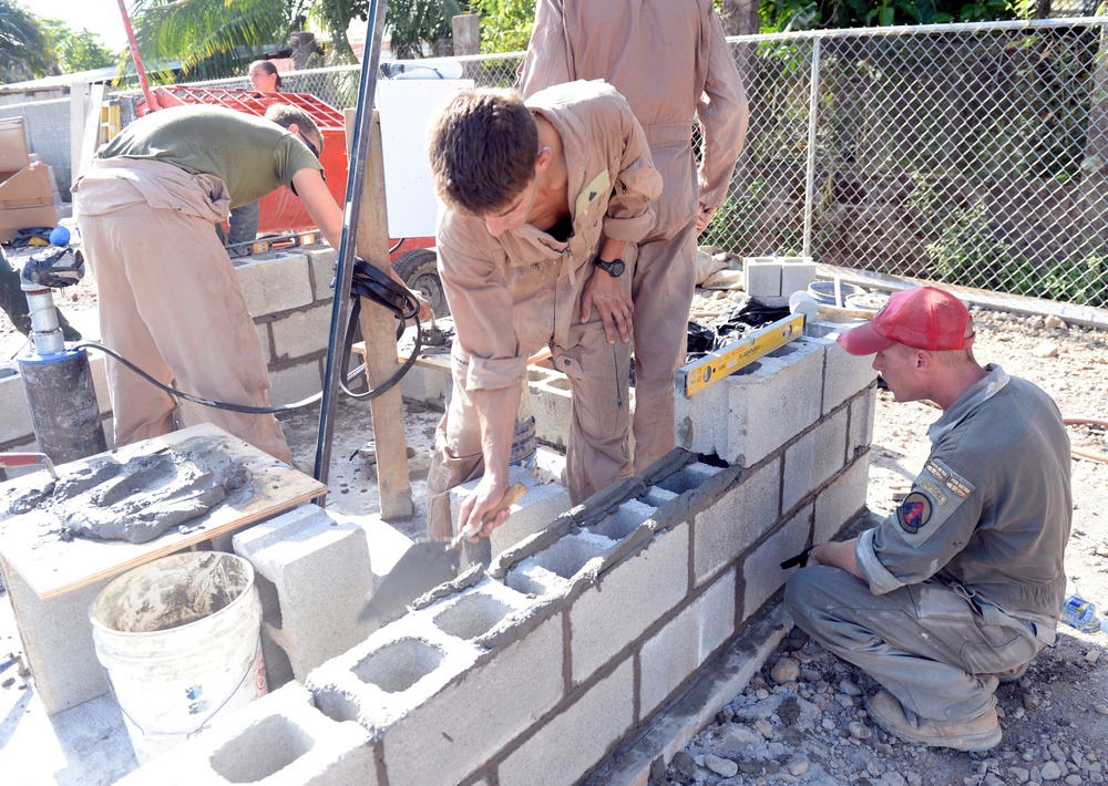 Pump house at Honduras Aguan well site