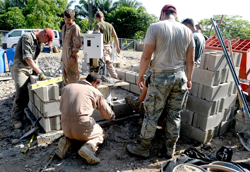 Pump house at Honduras Aguan well site