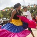 U.S. Marines with SPMAGTF-SC attend the 56th Anniversary Celebration of C.E.B. Ramon Rosa in Puerto Lempira, Honduras