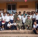 U.S. Marines with SPMAGTF-SC attend the 56th Anniversary Celebration of C.E.B. Ramon Rosa in Puerto Lempira, Honduras