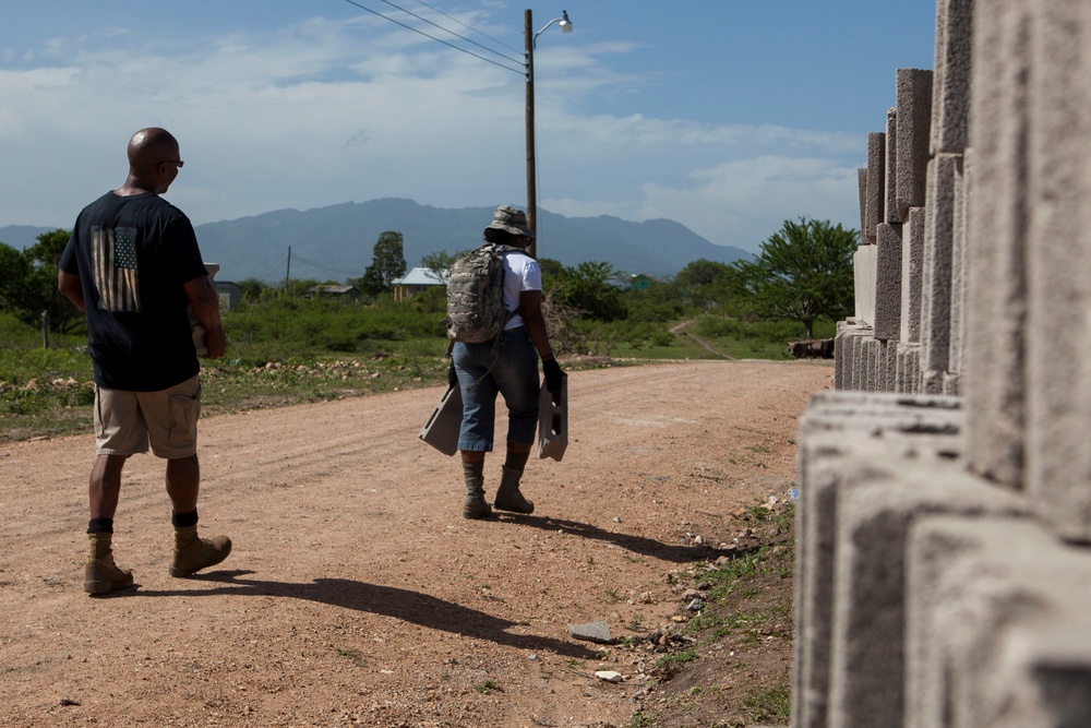 U.S. Marines volunteer for Housing Project in Honduras