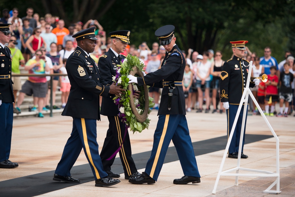 240th anniversary of the US Army Chaplain Corps commemorated in Arlington National Cemetery