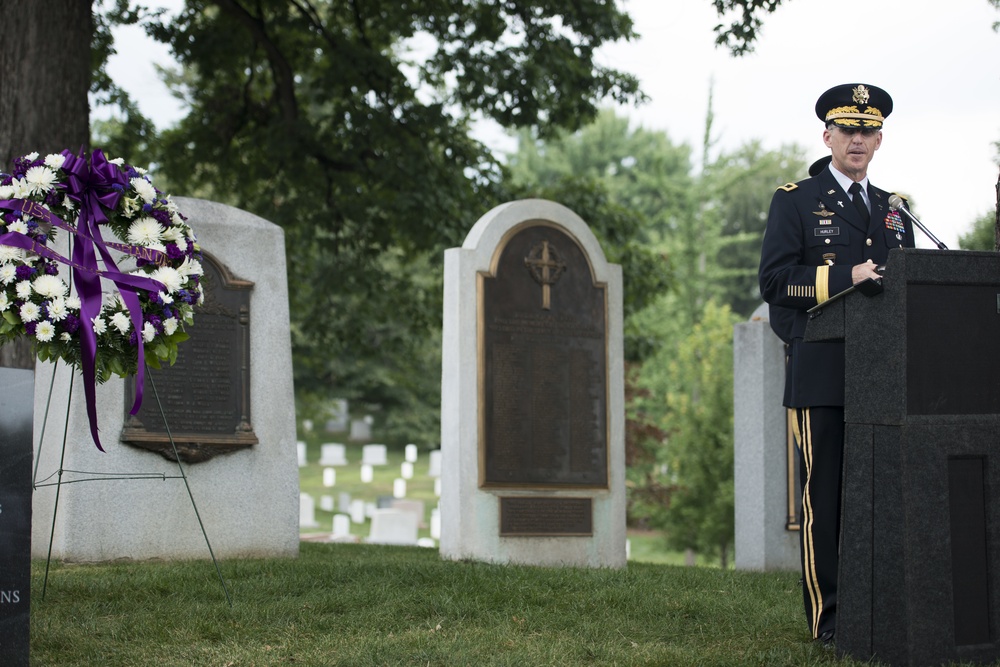 240th anniversary of the US Army Chaplain Corps commemorated in Arlington National Cemetery