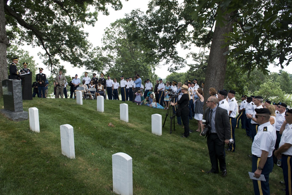 240th anniversary of the US Army Chaplain Corps commemorated in Arlington National Cemetery