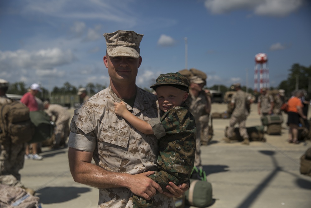 Back in town: 2/8 Marines return from BSRF deployment