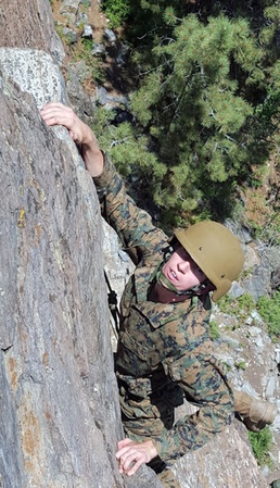 Midshipment complete mountain warefare training