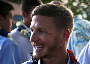 Medal of Honor recipient speaks at reception