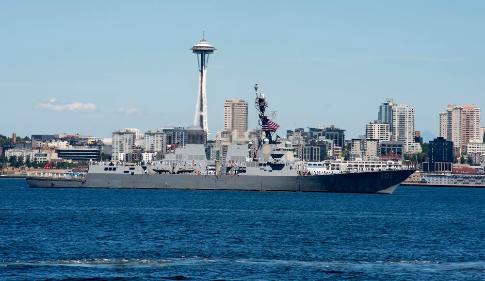 Seattle Seafair Parade of Ships