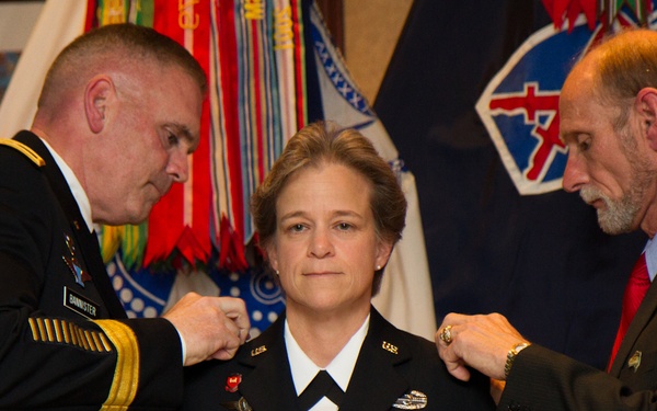 First woman deputy commanding general in a light infantry division