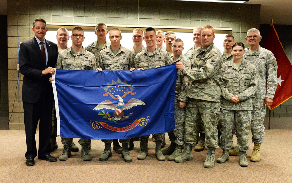 North Dakota Security Forces Airmen deploy in support of CENTCOM