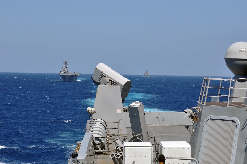 USS Arlington operations