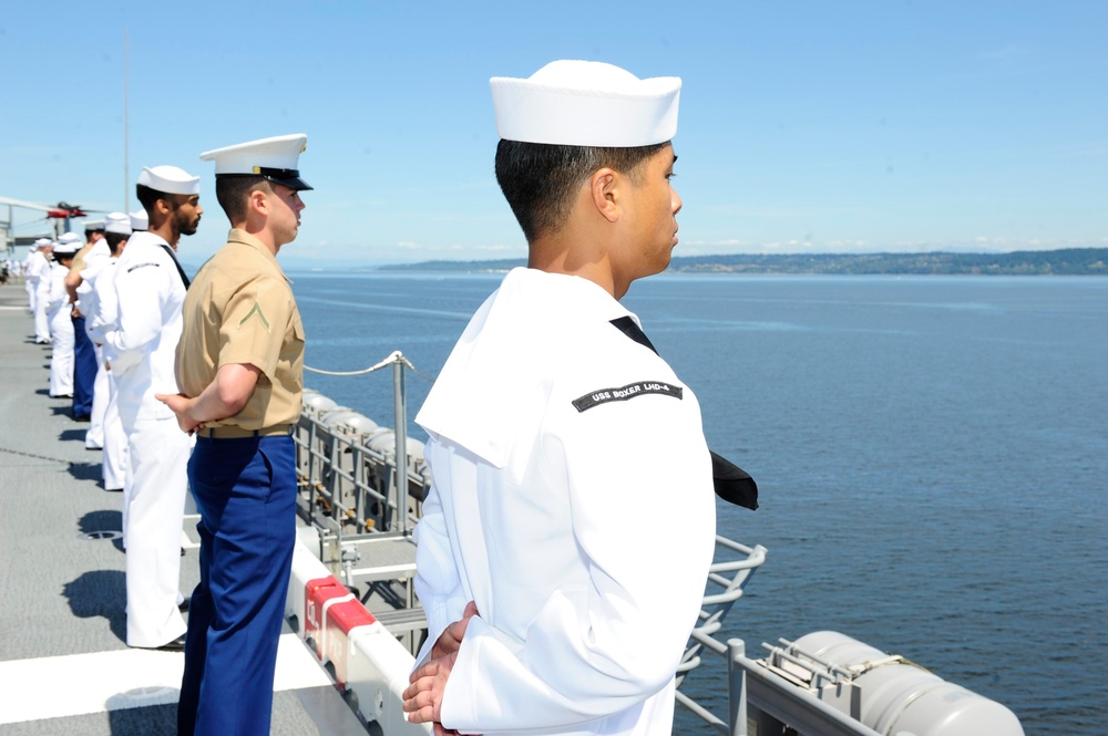 USS Boxer operations