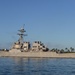 USS John Paul Jones departs