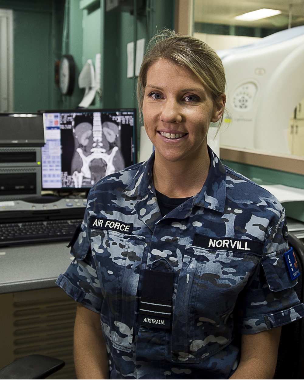 Australian Air Force Flight Lt. Lauren Norvill