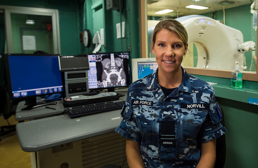Australian Air Force Flight Lt. Lauren Norvill