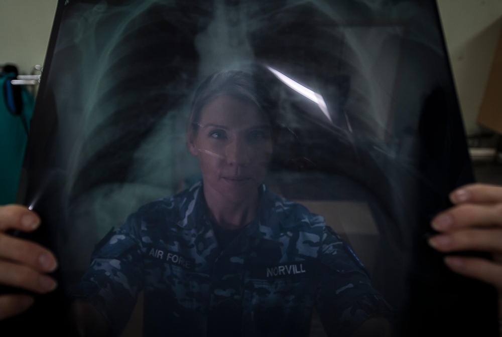 Australian Air Force Flight Lt. Lauren Norvill