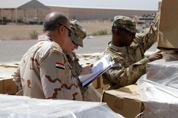 A small logistics team is making a big difference in Iraq