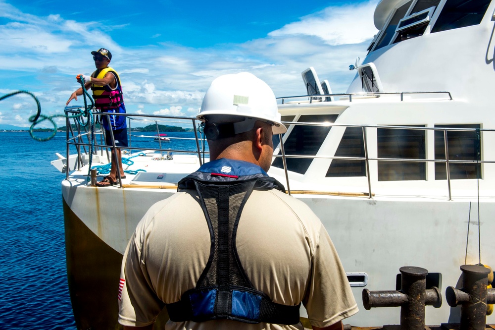 Merchant Marine cadet Saw Dun