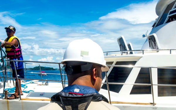 Merchant Marine cadet Saw Dun