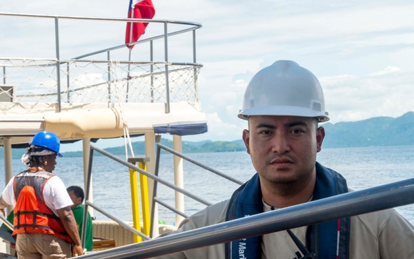 Merchant Marine cadet Saw Dun