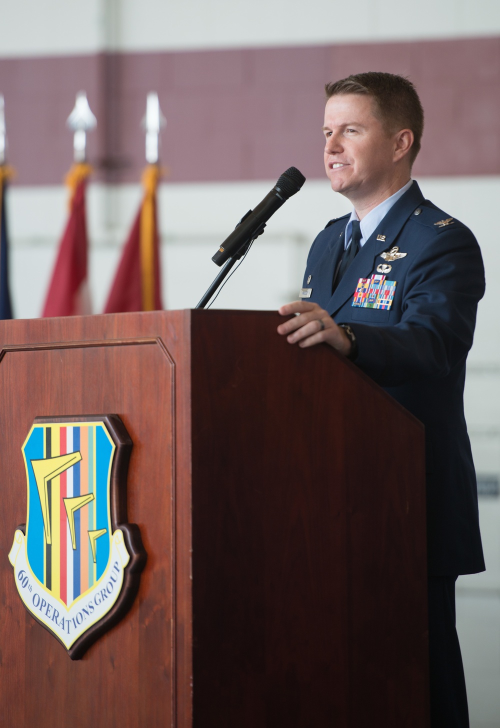 60th Operations Group welcomes new commander