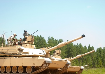 XCTC fighting vehicles
