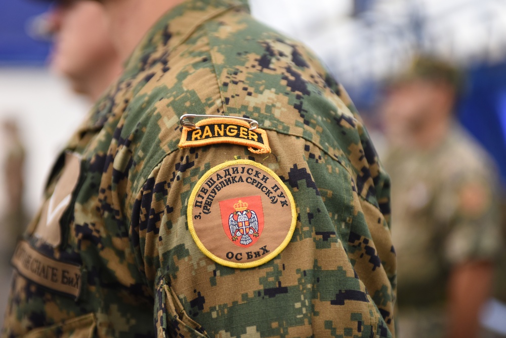 First AFBiH soldier receives US Army Ranger Tab