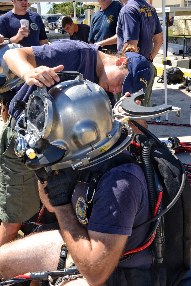 Coast Guard Regional Dive Locker Pacific conducts training