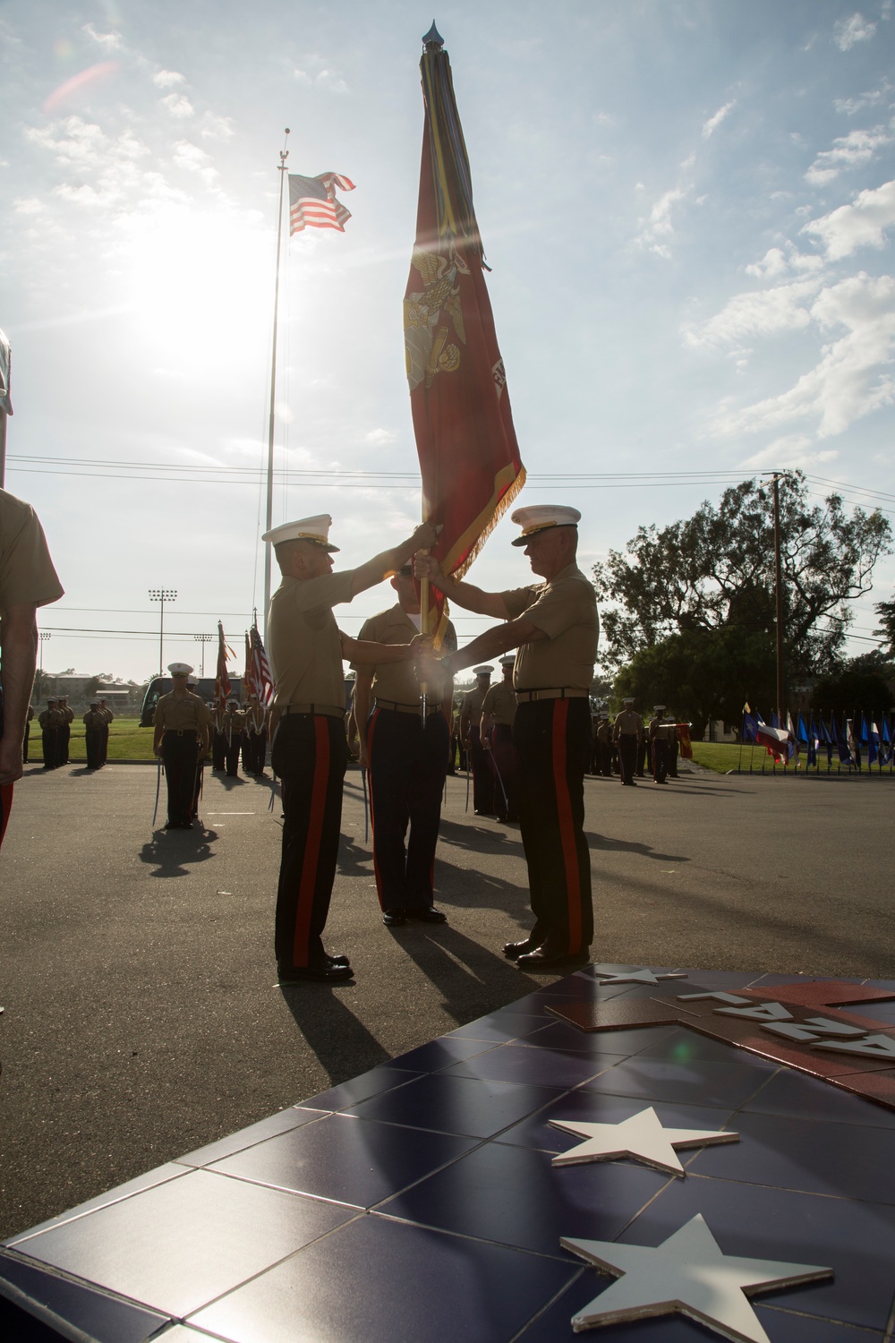 1st Marine Division Change of Command